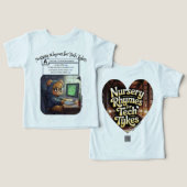 Nursery Rhymes for Tech Tykes: A is for App (Ontwerp Voorkant & Achterkant)