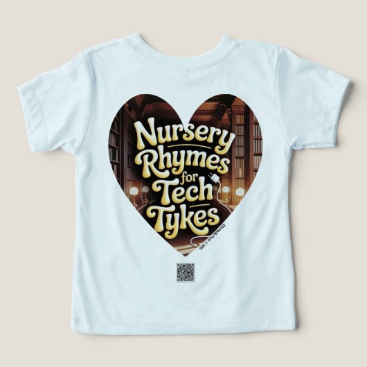 Nursery Rhymes for Tech Tykes: A is for App (Design achterkant)