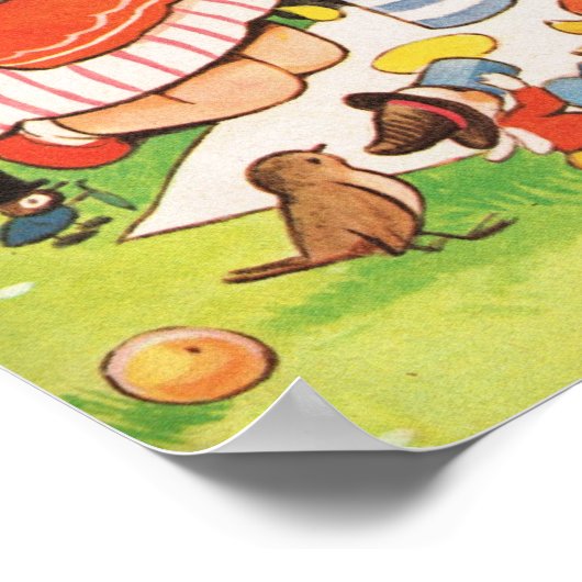  Nursery Rhymes, Mabel Lucie Attwell Poster (Hoek)