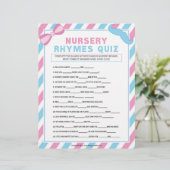Nursery Rhymes Quiz [Genderverassing] Briefhoofd (Staand voorkant)