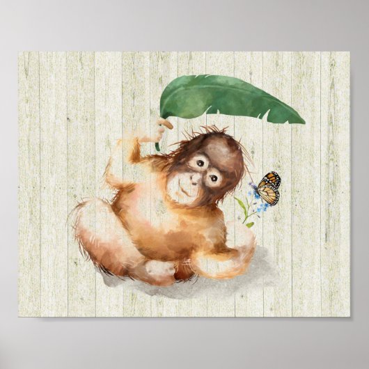 Nursery Room Monkey Poster (Voorkant)