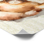 Nursery Room Monkey Poster (Hoek)