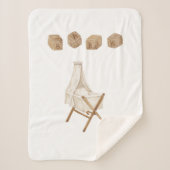 Nursery Sherpa Blanket Deken (Voorkant)