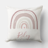Nursery Throw Cushion - Regenboogzalm Kussen (Voorkant)