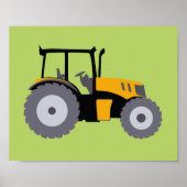 Nursery Tractor Print (Voorkant)
