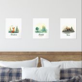 Nursery Wall Art - Natuur-geïnspireerd Muurkunst Sets (Slaapkamer)