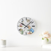 Nursery Wall Clock - Verhaal tijd Ronde Klok (Huis)
