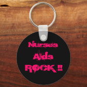 Nurses Aids ROCK Sleutelhanger (Voorkant)