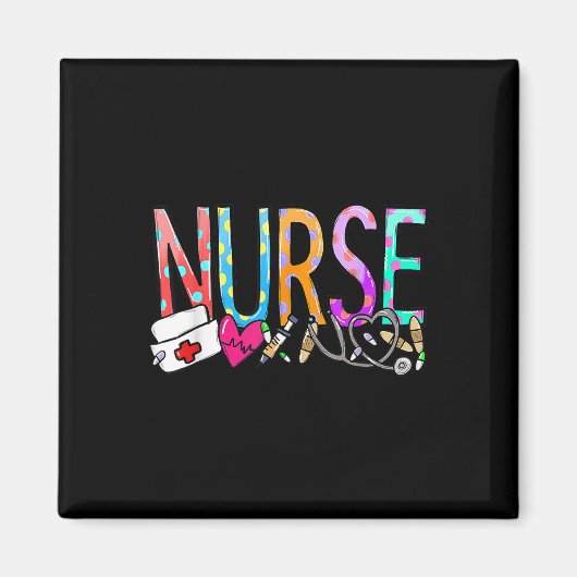 Nurse's Day Life Week 2025 Vrouwen Magneet (Voorkant)