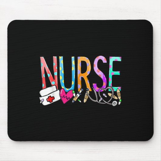 Nurse's Day Life Week 2025 Vrouwen Muismat (Voorkant)