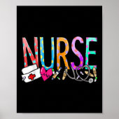 Nurse's Day Life Week 2025 Vrouwen Poster (Voorkant)