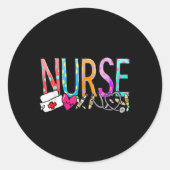 Nurse's Day Life Week 2025 Vrouwen Ronde Sticker (Voorkant)
