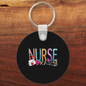 Nurse's Day Life Week 2025 Vrouwen Sleutelhanger (Voorkant)