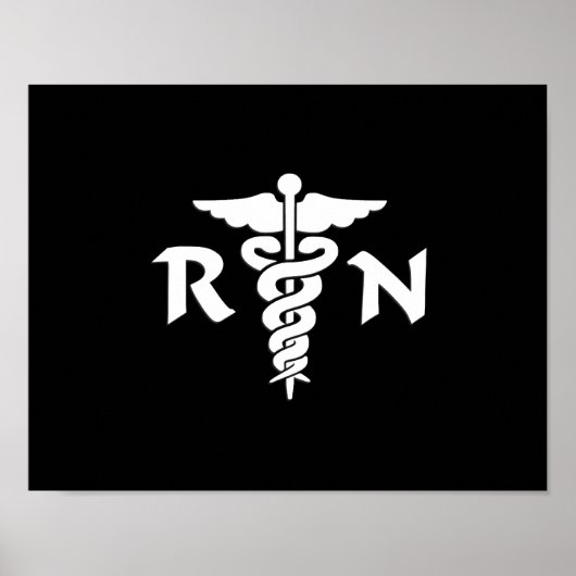 Nurses en Poster van het medisch symbool (Voorkant)