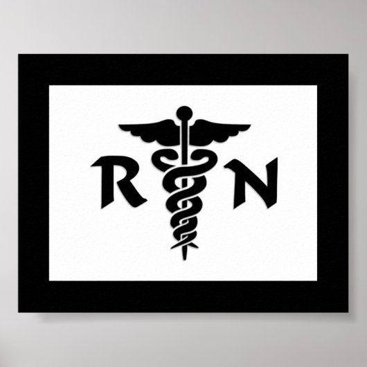 Nurses en Poster van het medisch symbool (Voorkant)