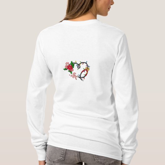 Nurse's Fun Christmas T-shirt (Achterkant)