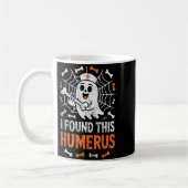Nurses I Found This Humerus Funny Ghost Nurse Hall Koffiemok (Links)
