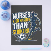 Nurses Kick Harder Than Strikers Flyer (Enkel)
