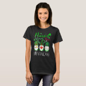 Nurses Love Shenanigans Gnomes Nurse St Patricks D T-shirt (Voorkant volledig)