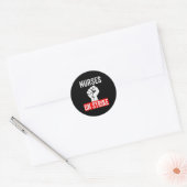 Nurses On Strike Nnu National Nurses United Staffi Ronde Sticker (Envelop)