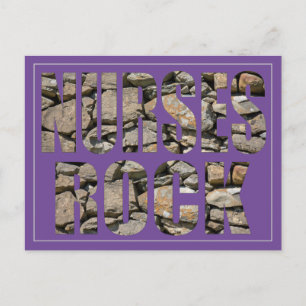 NURSES ROCK BRIEFKAART