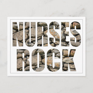NURSES ROCK BRIEFKAART