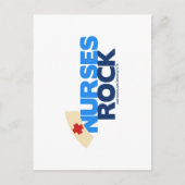 Nurses Rock Briefkaart (Voorkant)