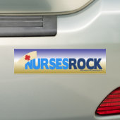 Nurses Rock Bumpersticker (Op auto)
