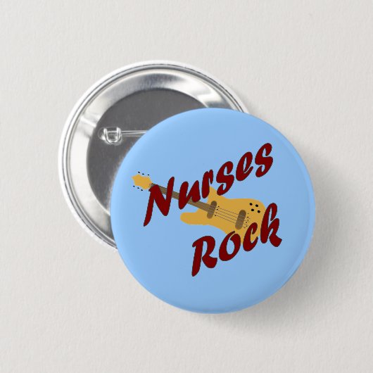 Nurses Rock Button (Voorkant /achterkant)