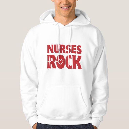 Nurses Rock Hoodie (Voorkant)