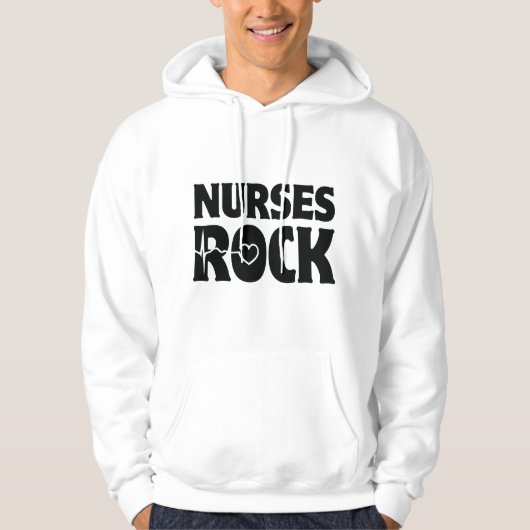 Nurses Rock Hoodie (Voorkant)