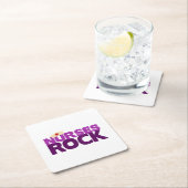 Nurses Rock Kartonnen Onderzetters (Insitu)