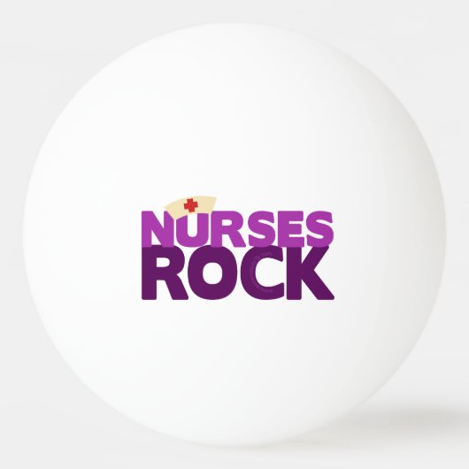Nurses Rock Pingpongbal (Voorkant)
