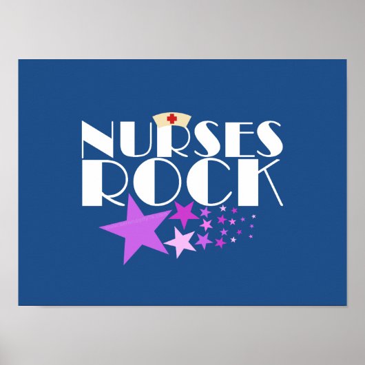 Nurses Rock Poster (Voorkant)