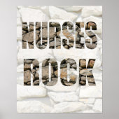 NURSES ROCK POSTER (Voorkant)