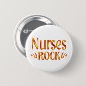 Nurses Rock Ronde Button 5,7 Cm (Voorkant /achterkant)