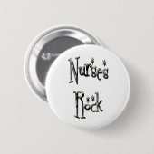 Nurses Rock Ronde Button 5,7 Cm (Voorkant /achterkant)