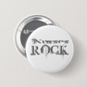 Nurses Rock Ronde Button 5,7 Cm (Voorkant /achterkant)