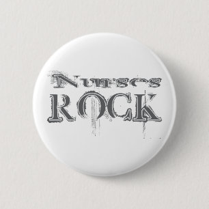 Nurses Rock Ronde Button 5,7 Cm