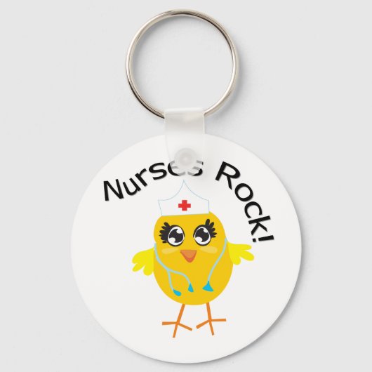 Nurses Rock Sleutelhanger (Voorkant)