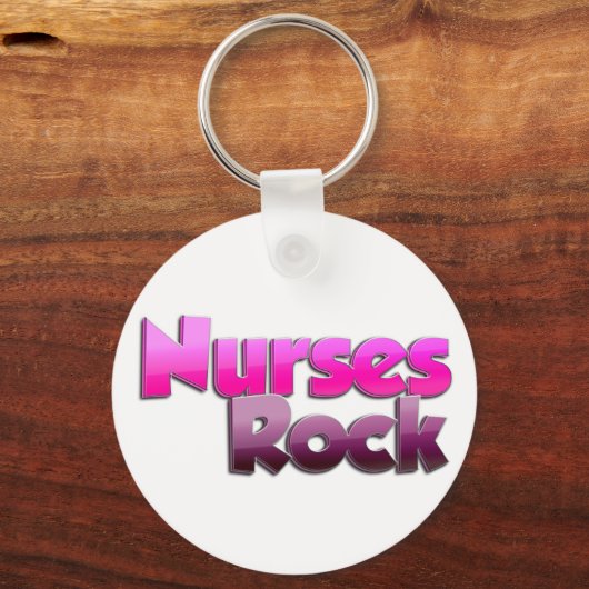 Nurses Rock Sleutelhanger (Voorkant)