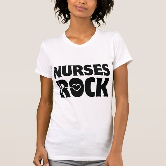 Nurses Rock T-shirt (Voorkant)