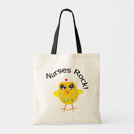 Nurses Rock Tote Bag (Voorkant)