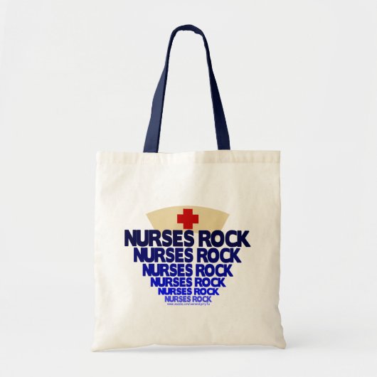 Nurses Rock Tote Bag (Voorkant)