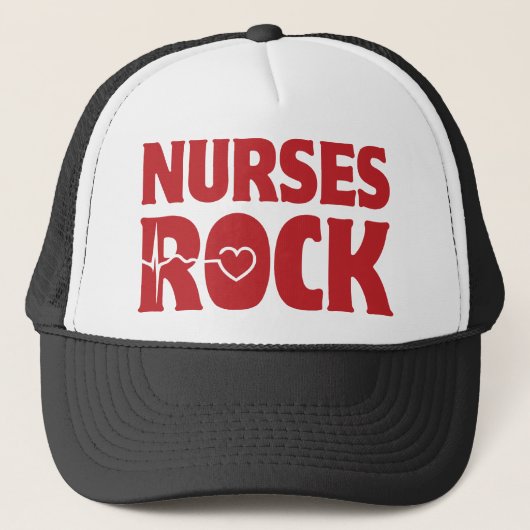 Nurses Rock Trucker Pet (Voorkant)