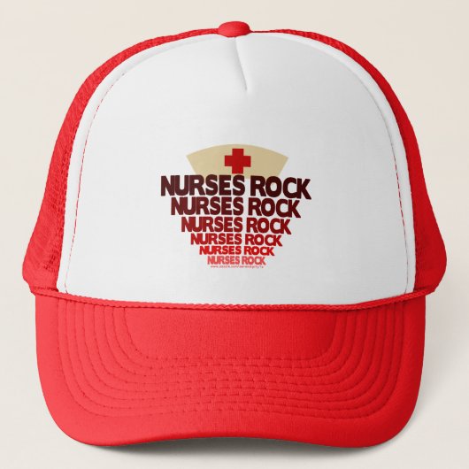 Nurses Rock Trucker Pet (Voorkant)