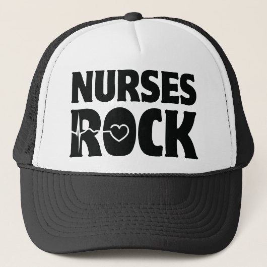 Nurses Rock Trucker Pet (Voorkant)