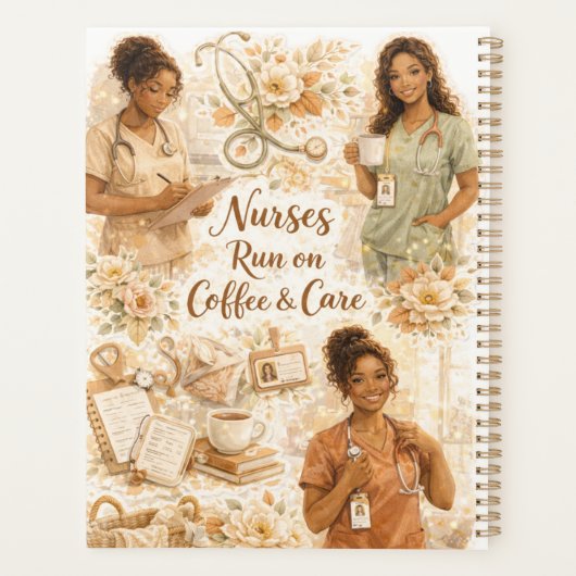 Nurses run on coffee and care planner (Achterkant)