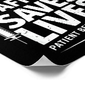 Nurses Strike Save Nursing Suprt Safe Staffing Sav Poster (Hoek)