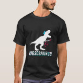 Nursesaurus Nurse-A-Saurus Nurse For Rn Lpn T-shirt (Voorkant)